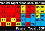 Togel Hari Ini Singapore